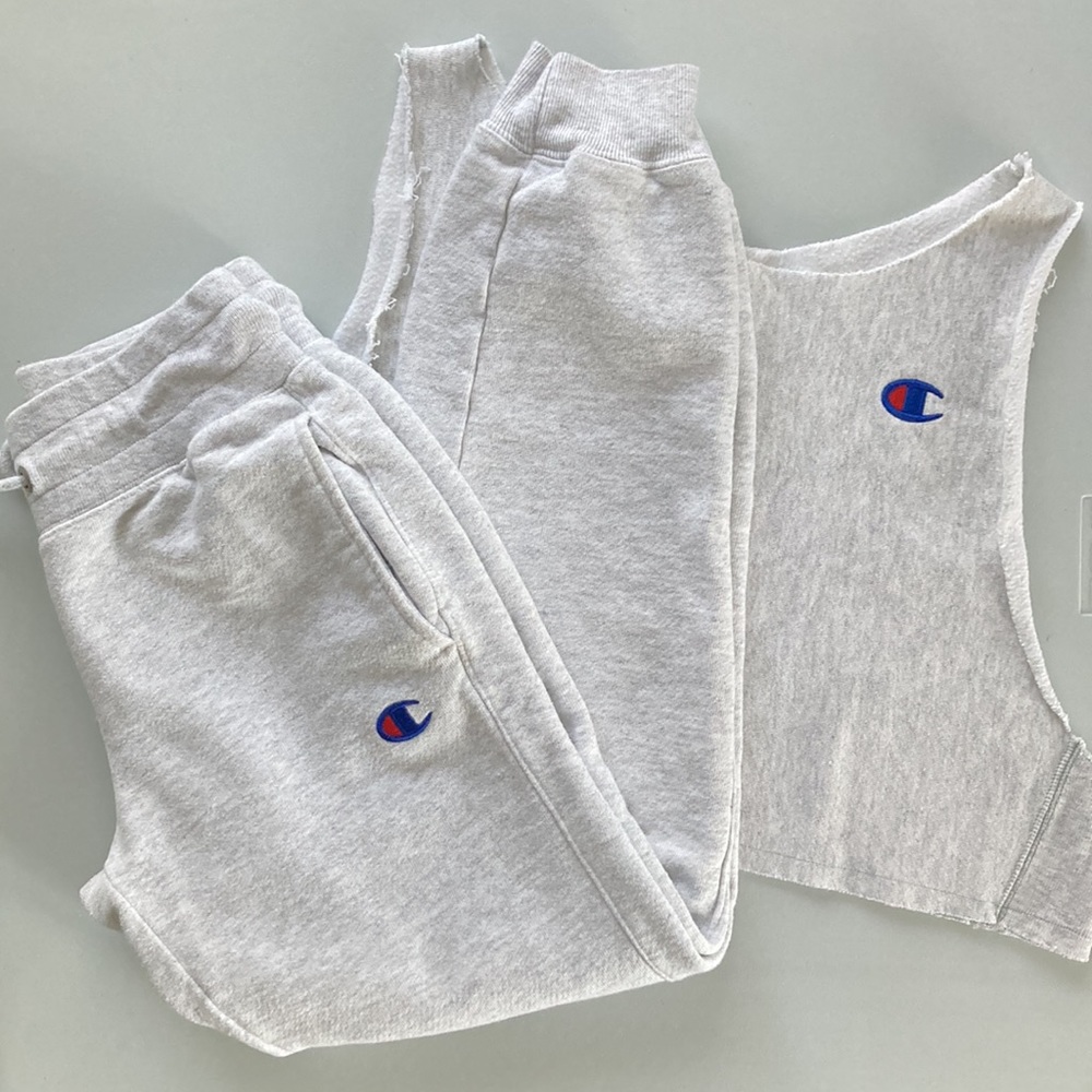 Champion joggers sweat set